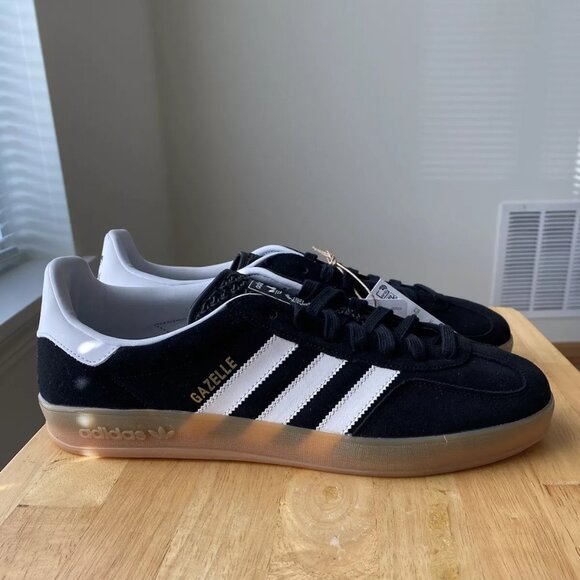 Adidas Gazelle Indoor Core Black JI2060 Men\'s Shoes New Size 10 main image 5
